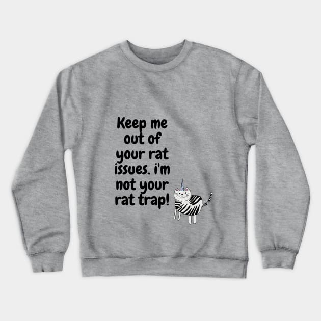 cat Crewneck Sweatshirt by Elite Smart ware